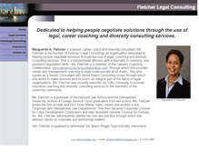 Tablet Screenshot of fletcherlegal.com